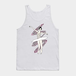 Ballet dancer woman ballerina Tank Top